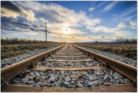 Tablou - Cale ferată (90x60 cm)