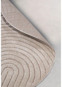 Covor bej rotund ø 160 cm Panglao New York Taupe – Elle Decoration