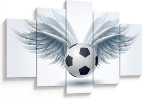 Tablou - Balon cu aripi (150x105 cm)