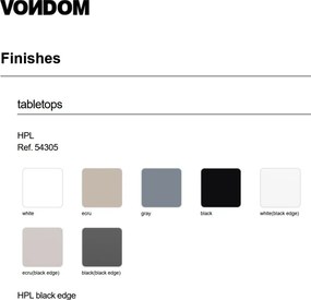 Masa design modern premium FAZ WOOD, 100x100cm 54306