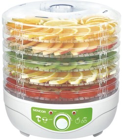 Dezhidrator de alimente Sencor SFD 790WH, cu reglare a temperaturii, alb