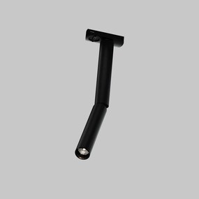 Spot LED, accesoriu pentru sinele monofazate Unity, Dual negru