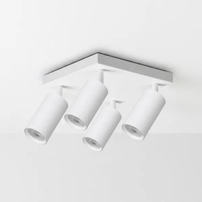 Brilagi - Spot LED RGBW reglabil SELE SQUARE 4xGU10/6,5W/230V alb