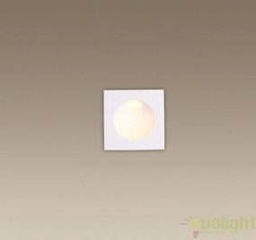 Spot LED cu protectie IP54, diam.6,5cm, alb, TIME H0073 MX