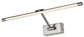 Aplica de perete LED pentru tablou cu brat directionabil DaVinci 58 nickel