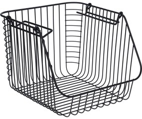 Cos metalic pentru depozitarea legumelor si fructelor, 29 x 27 x 21 cm