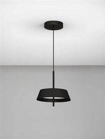 Lustra LED suspendata VELIO negru 35cm