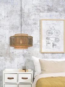 Lustra eco din bambus Bhutan L, 50cm