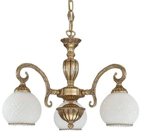 Candelabru din alama cu 3 brate design italian 8500