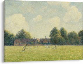 Tablou - Camille Pissarro, Hampton Court Green, reproducere (70x50 cm)