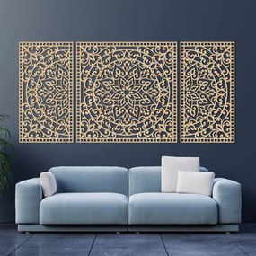 SENTOP | Decorațiune murală din lemn Mandala | FLORIA