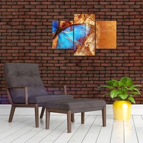 Tablou - Fluture albastru (90x60 cm)