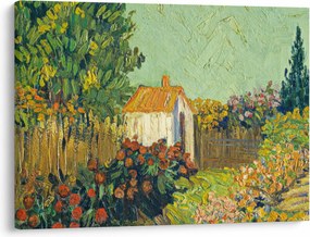 Tablou - Imitator of Vincent van Gogh, Landscape, reproducere (70x50 cm)