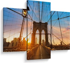 Tablou - Podul Brooklyn, Manhattan, New York (90x60 cm)