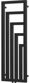 Mexen Alaska radiator decorativ 1216 x 440 mm, 542 W, negru - W205-1216-440-00-70