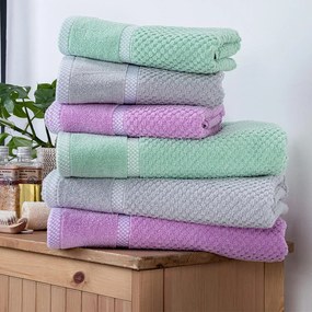 Set de prosoape din frotir MODENA gri 50 x 100 cm, 4 buc