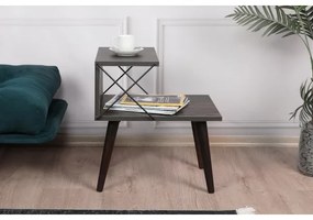 Noptieră CROSS 55x50 cm maro