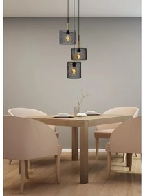 Lustră pe cablu BASKETT 3xE27/40W/230V Lucide 45459/03/30