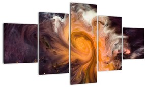 Tablou abstract - universul (125x70 cm), în 40 de alte dimensiuni noi