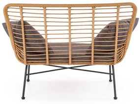 Fotoliu Ikaro XL ratan - H96 cm