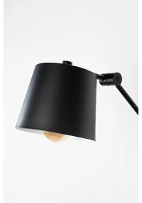 Aplică de perete neagră Hajo – White Label