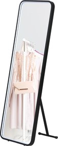 HOMCOM Oglindă corp întreg cu lumină LED Oglindă de podea 151,5x50 cm Independentă sau pentru perete cu lumină reglabilă în 3 culori | Aosom Romania