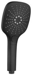 Sapho - Duș de mână cu buton, negru mat