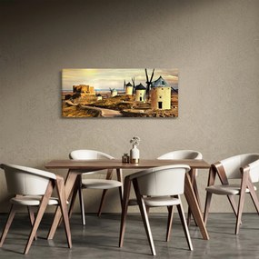 Tablou - Morile de vânt (120x50 cm)