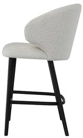 Scaun de bar din lemn tapitat cu material sau piele ✔ model CAPRICE