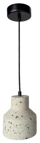 Lustră pe cablu TERRAZZO 1xE27/60W/230V d. 12 cm crem