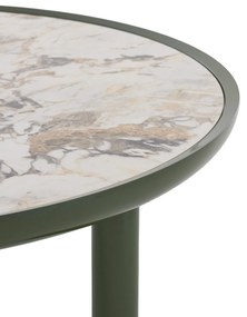 Masuta laterala K-TOP Ø 105, varianta multipla - Kartell Culoare: Simfonie / Verde