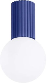 Plafonieră pentru baie Sollux SL.1738 HALO 1xG9/8W/230V IP44 albastru