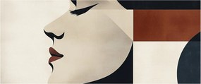 Tablou - Femeie din profil (120x50 cm)