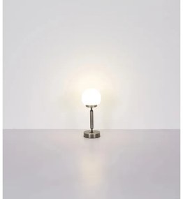 Lampă LED tactilă reîncărcabilă de masă Globo 21033A HAKU LED/2,5W/5V 2700/4000/6500K antracit