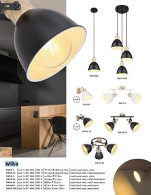 Pendul design industrial WIHO negru