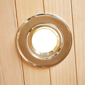 Infračervená sauna/tepelná kabína Nyborg S120K s keramikou, panelovým radiátorom a drevom Hemlock
