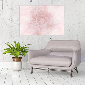 Tablou - Mandala roz (90x60 cm)