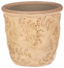 Vase ceramică pentru flori Flores retro, 14 x 13cm, 14 cm