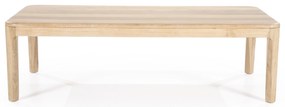 Masuta de cafea Harvey din lemn de stejar 120x60x35 cm