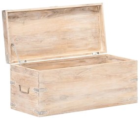 289642 vidaXL Cufăr, 90 x 40 x 40 cm, lemn masiv de acacia