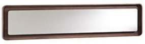 Oglinda decorativa cu rama din pal Noble Nuc, l194,8xH44,8 cm