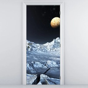 Fototapet pentru ușă - Univers (95x205cm)