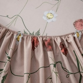 Cearsaf din microfibra HERBAR bej 180x200 cm