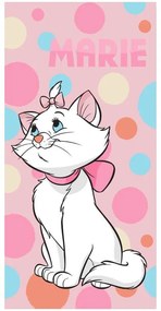 Disney Marie Bubble prosop baie pisică, prosop plajă 70x140cm