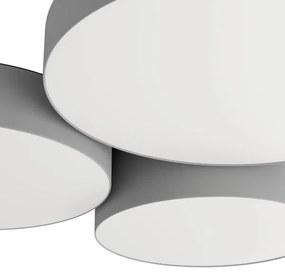 Plafonieră LED RGBW dimabilă Eglo 900855 BARBANO-Z 3xLED/7,5W/230V gri