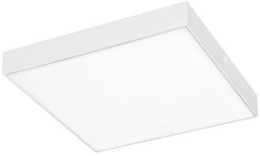 Plafoniera LED slim de exterior IP44 Tartu alb 30cm