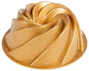 Formă de copt din aluminiu turnat Bonami Selection Rosa, auriu