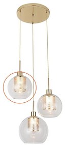 Abajur de rezervă Rabalux 19792 PHILANA d. 19 cm transparent