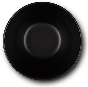 Bol pentru cereale stoneware negru 14 cm Soho classic NAVA 141 123