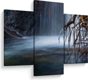 Tablou - Laguna de iarnă (90x60 cm)